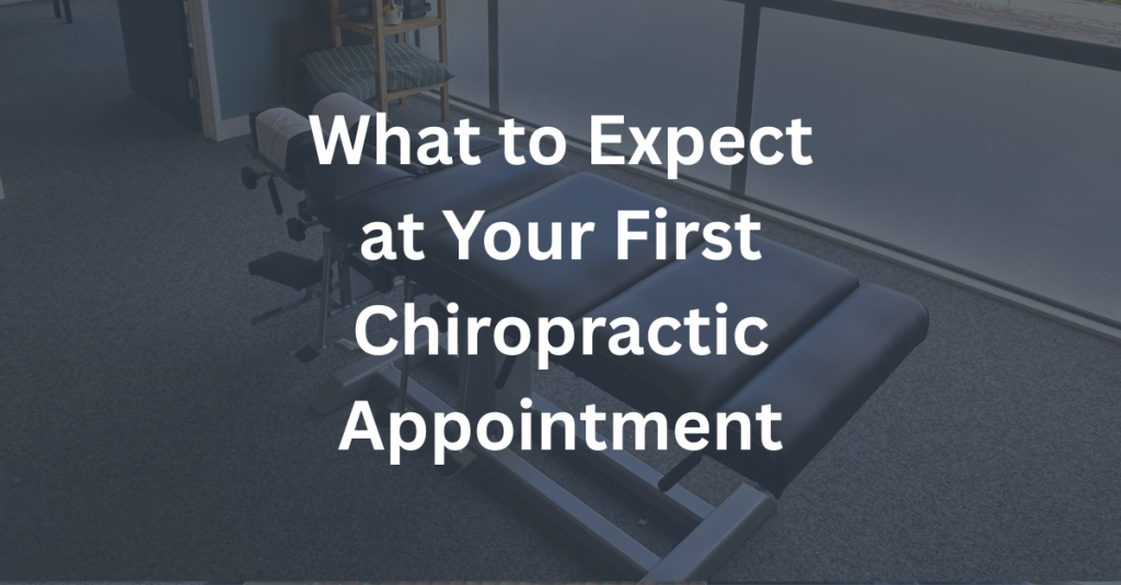 Automatically generate alt text for images in over 130 languages. Start Free Trial Click to select or drop a new image Use setting Optional A chiropractic adjustment table in an exam room with text overlay: "What to Expect at Your First Chiropractic Appointment.